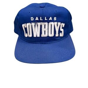 VTG Starter Dallas Cowboys Arch Snapback Hat NFL Football Pro Line Blue Cap